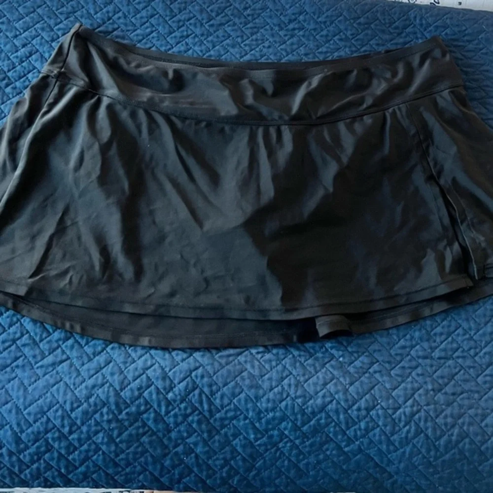 Kona Sol Skirtini Swim Skirt Black‎ Size 20W